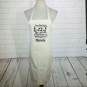 Eat Pray & Give Thanks Michelle Personalized Apron